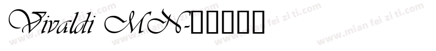 Vivaldi MN字体转换